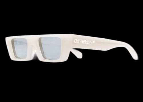 OFF-WHITE Marfa Rectangle Frame Sunglasses Beige (OERI010Y21PLA0016172)