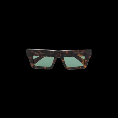 Off-White Nassau Sunglasses 'Havana/Dark Green'