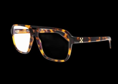 OFF-WHITE Style 28 Eyeglasses Havana (OERJ028S23PLA0016000)