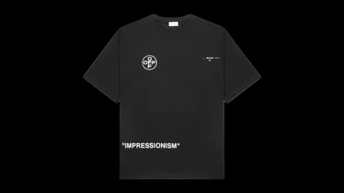 OFF-WHITE Stencil Arrow T-shirt (SS26) Black/Pink