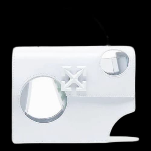 Off-White 2.8 Jitney Shoulder Bags White (Women's)