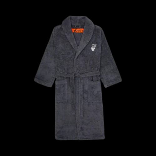 Off-White Arrow Leaves Bathrobe 'Grey'