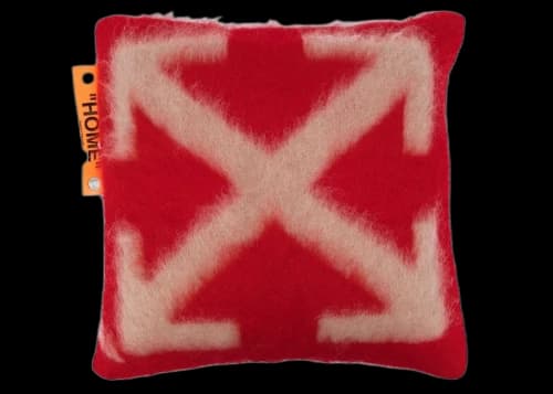 OFF-WHITE CNY Small Pillow Red
