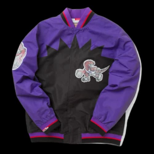 Mitchell & Ness 75th Anniversary Warm Up Jacket 'Toronto Raptors'