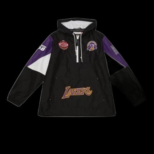 Mitchell & Ness x NBA Team Origins Pullover Anorak 'LA Lakers'