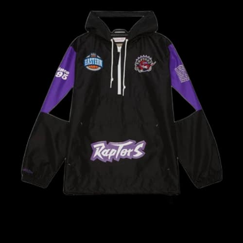 Mitchell & Ness x NBA Team Origins Pullover Anorak 'Toronto Raptors'