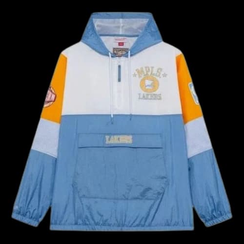 Mitchell & Ness x NBA Hardwood Classics Surprise Win Quarter-Zip Jacket 'Los Angeles Lakers'