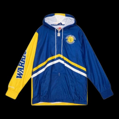 Mitchell & Ness x NBA Undeniable Full Zip Windbreaker 'Golden State Warriors'
