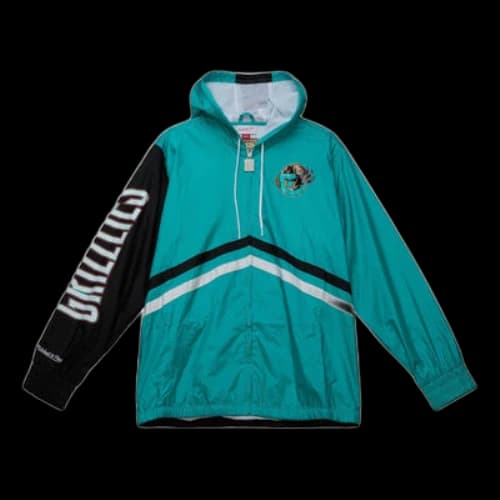 Mitchell & Ness x NBA Grizzlies Undeniable Full Zip Windbreaker Jacket 'Teal'