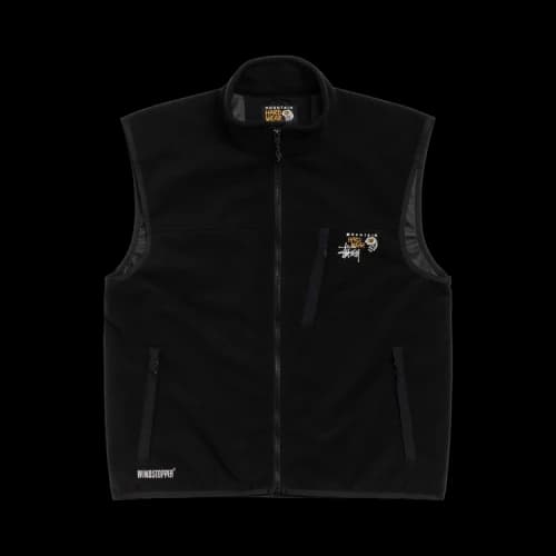 Stussy x Mountain Hardwear Windstopper Vest 'Black'