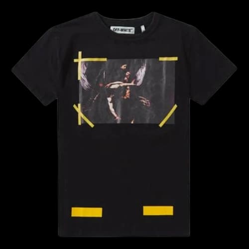 Off-White Black White 7 Short Sleeve Black