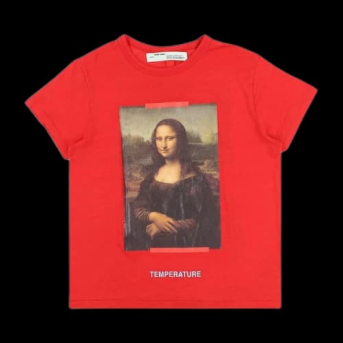 Off-White Temperature Short-Sleeve Tee 'Red'