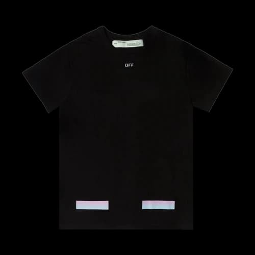 Off-White Rainbow Tee 'Black'