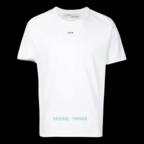 Off-White Printing White T-Shirt