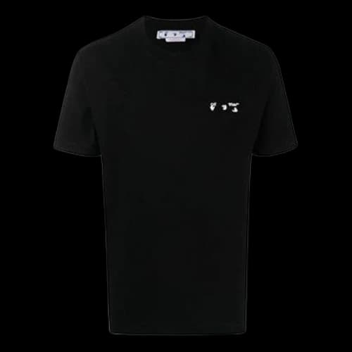 Off-White SS22 Logo Printing Short Sleeve Black