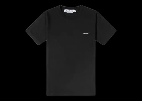 OFF-WHITE For All Slim Tee Black/White