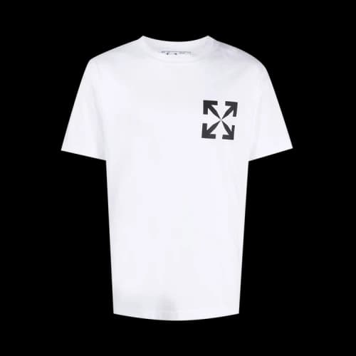 Off-White Single Arrow Slim Short-Sleeve Tee 'White/Black'