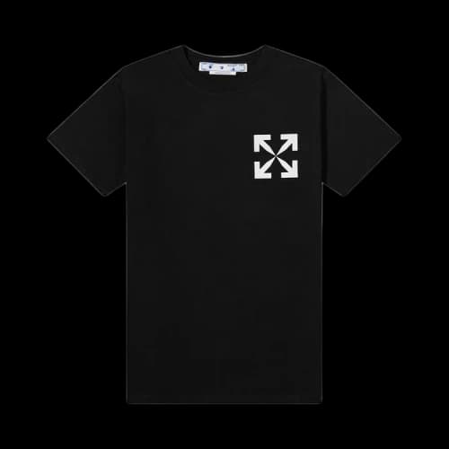 Off-White Single Arrow Slim Short-Sleeve Tee 'Black/White'