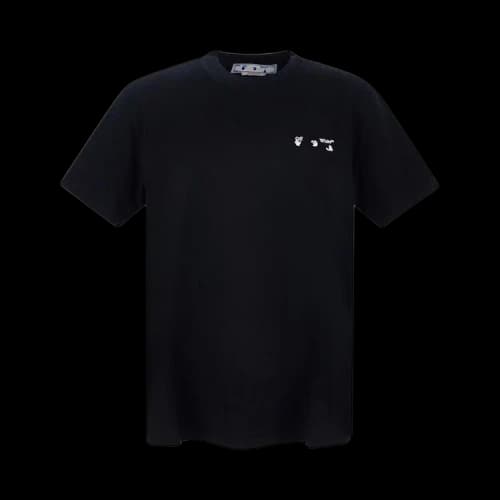 Off-White OW Logo Slim Short-Sleeve Tee 'Black/White'