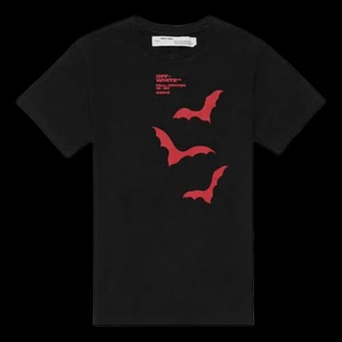 Off-White Printing Short Sleeve Ordinary Version Black
