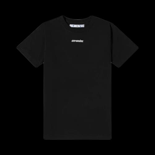 Off-White Marker Short-Sleeve Slim Tee 'Black/Blue'
