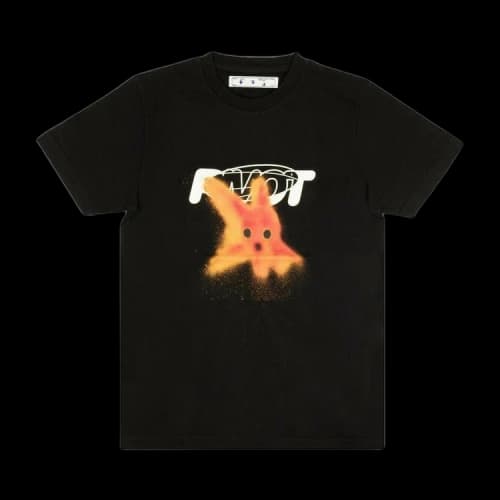 Off-White Fw20 Pivot Fish Print Short Sleeve