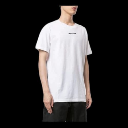 Off-White Workers Pattern Short Sleeve White