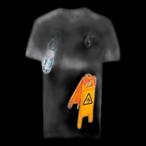 Off-White Pascal Applique Casual Tee Men's White