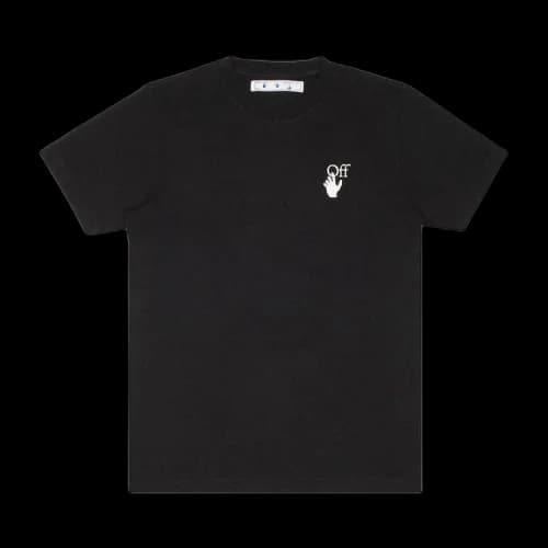 Off-White Agreement Short-Sleeve Slim Tee 'Black/White'