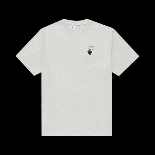 Off-White Agreement Short-Sleeve Slim T-Shirt 'Grey'