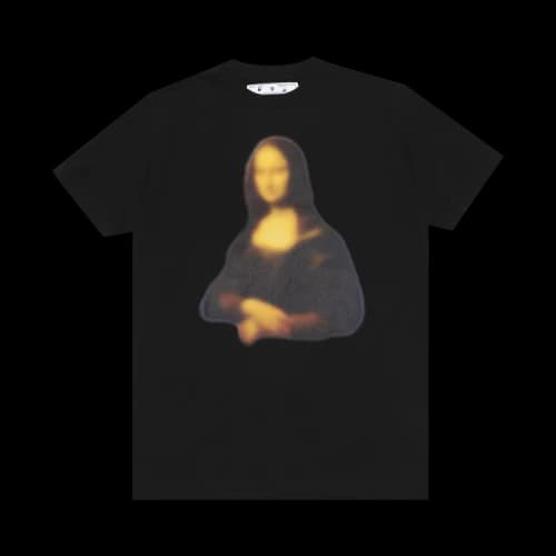 Off-White Blurred Monalisa Mens Logo