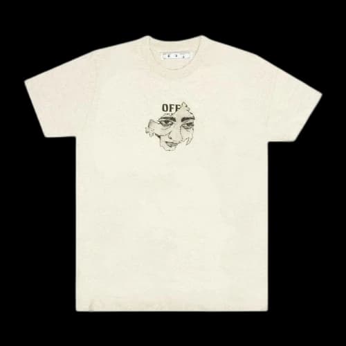 Off-White Logo Pattern Printing White