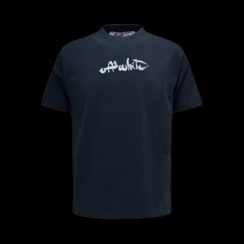 OFF-WHITE Paint Arrow Slim S/S T-shirt Outerspace/White