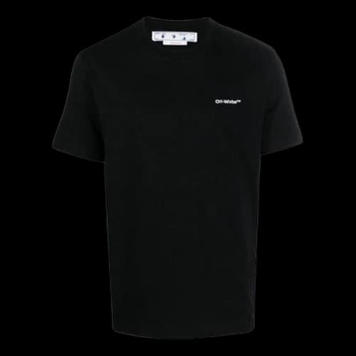 Off-White SS22 Back Print Short Sleeve Black T-Shirt