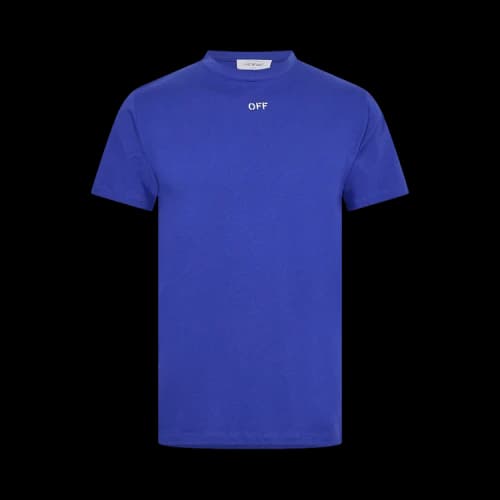 Off-White Stitch Slim T-Shirt 'Blue/White'