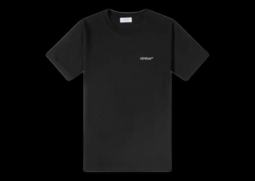 OFF-WHITE Scratch Arrow T-Shirt Black
