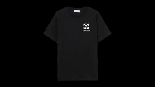 OFF-WHITE Small Arrow Slim Logo T-shirt Black/White