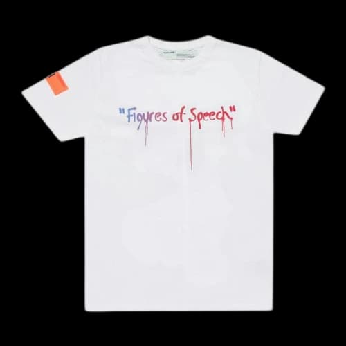 Off-White x Simon Brown MCA Chicago Figures Of Speech T-Shirt 'White'