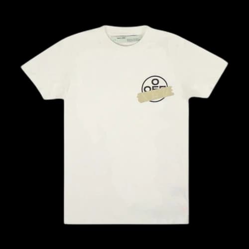 Off-White Tape Arrows T-Shirt 'White/Beige'