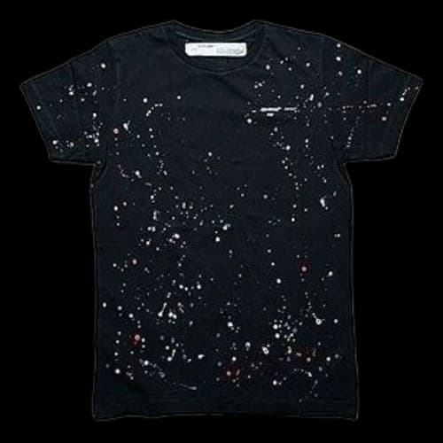 Off-White Printing Short Sleeve Black