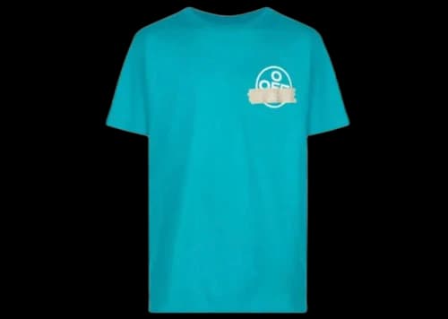 OFF-WHITE Arrow Logo Print T-Shirt Blue