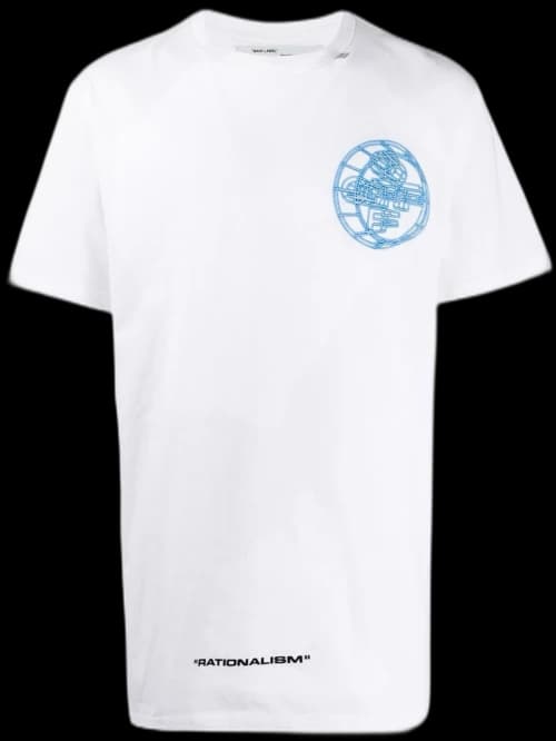 OFF-WHITE Slim Fit 3D Off T-Shirt White