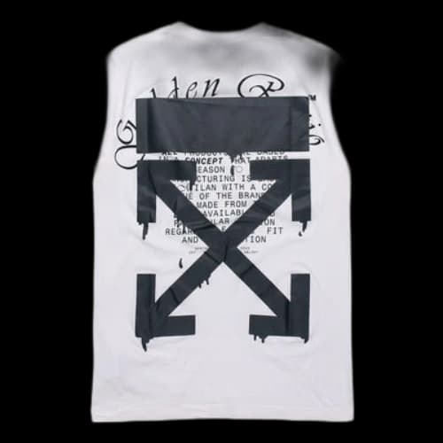 Off-White Dripping Arrows Short Sleeve Slim