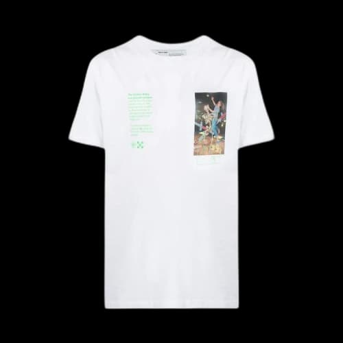 Off-White Pascal Painting Short-Sleeve Slim Tee 'White'
