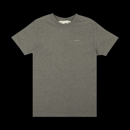 Off-White Logo Slim T-Shirt 'Grey'