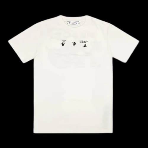 Off-White Worldwide Peace Slim Tee 'White'