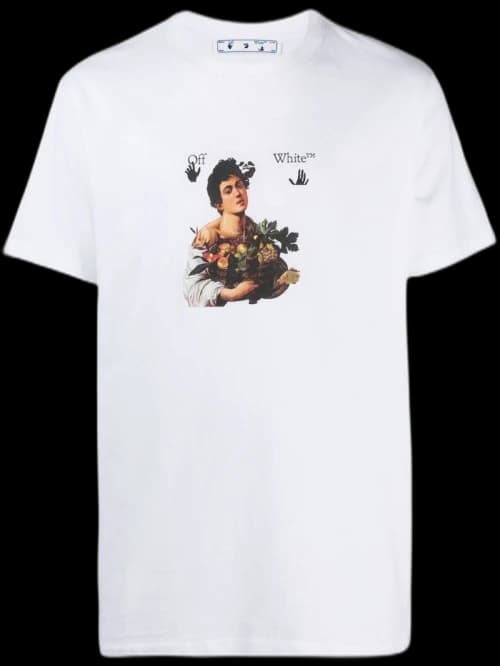 OFF-WHITE Caravaggio Boy T-shirt White/Black