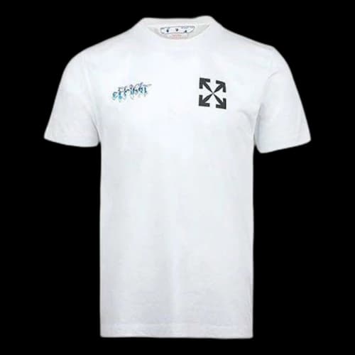OFF-WHITE Classic Arrow Alphabet T-shirt White
