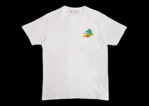 OFF-WHITE Brush Arrows Slim Skate S/S Tee White/Multi