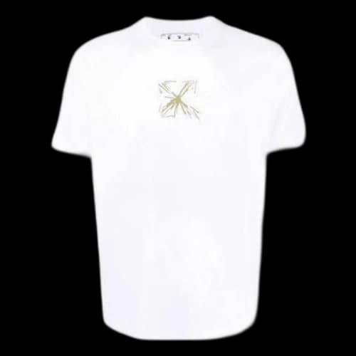 Off-White Arrows-Print Cotton Tee 'White'